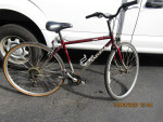 UNIVEGA  Activa; 5'3" to 5'6"; hybrid; maroon color