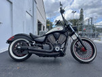 2013 Victory Motorcycles High-Ball Suede Black W Graphics