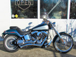 2004 Harley FXSTDI Deuce Softail (Teal Green and Silver) - Runs Great!