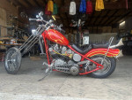 Vtg Harley Davidson Chopper 1975