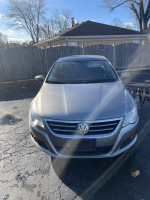 Front view of a 2010 Volkswagen CC, silver color, suitable for everyday commuting with good mileage.