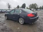 2005 INFINITI G35 RWD sedan parked in muddy area, showing sleek design and good condition.