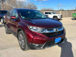 2019 Honda CR-V EX FWD in Basque Red Pearl II with a Turbocharged 1.5L engine, showcasing its modern SUV design.