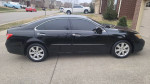 2007 Lexus ES 350 for sale, well-maintained black sedan with tinted windows and 142,000 miles.