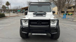 Front view of a modified 2018 Mercedes G 63 AMG with a rugged look and custom features