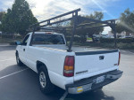 2002 GMC Sierra 1500 pickup truck with ladder rack, clean title, 148k miles, for sale in great condition.