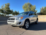 2010 Toyota RAV4 in silver, showcasing reliability and good condition with new front tires