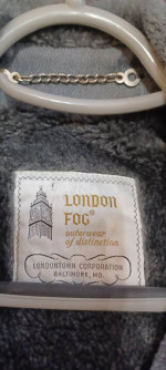 London Fog Top Coat Overcoat