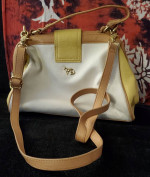 EMMA FOX HANDBAG WITH DETACHABLE CROSS BODY/SHOULDER STRAP