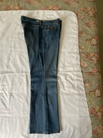 Gloria Vanderbilt  Size 16 Jeans Giselle Blue Denim Stretch Bootcut