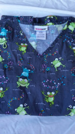 Scrubs Top Tops Shirt Size Women's Small