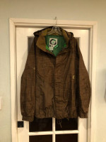 VOLCOM Mens XL Brown Waterproof Insulated Snow Ski Snowboard Jacket