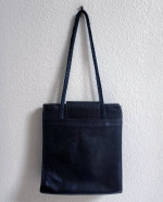 BRIGHTON croc-embossed leather shoulder Bag