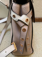 Michael Kors Leather Backpack Bag Soft Pink/Cream