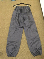Men's Medium Black RAIN PANT(S) 34W/32L Packable + XL RAIN JACKET