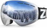 NEW ZIONOR X Ski Goggles OTG Snowboard Detachable Lens Adult Men Women