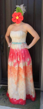 mint KAY UNGER Long Evening Party Gown Dress for sale!!