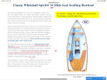 Whitehall 14’ Spirit, CLASSIC ROWING SHELL