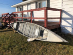 Aluminum boat/ and canoe