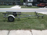 GALVANIZED BOAT TRAILER