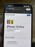 IPhone 14 Plus 256g AT&T and Cricket flawless