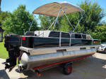 1996 PONTOON BOAT 20 FT FISH AND CRUISE