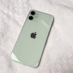 Two Iphones 12 mini (unlocked) white and green