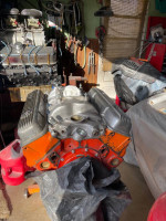 Chevy 482 supercharged boat engine