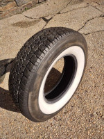 Coker Classic 215/75R14 tire 2-1/2" WW