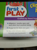 Chomp & Clack Alligator Push Toy