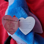1997 TY Beanie Baby – Rocket the Blue Jay Bird New with tags
