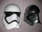 2 LIKE-NEW STAR WARS VOICE CHANGING MASKS!!