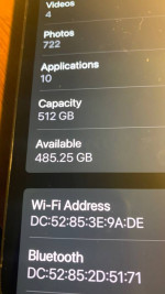 IPHONE 12 pro max, 512gb, 100% battery health..