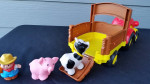 Fisher-Price Little People Tow 'n Pull Tractor playset farm Toy