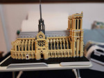 Notre Dame De Paris building block set by Klmei