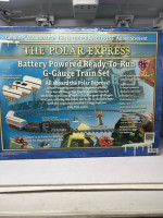 Like new Lionel G-Gauge Polar Express Train Set With Remote control