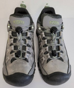 KEEN Women's Targhee 3 Low Height Waterproof Hiking Shoes Bleacher/Duc