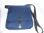 Fossil Trevor NS City Messenger Bag Navy Blue