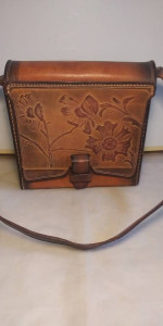 Vintage ▶KILSHANNY Leather Bag --- LEVI'S Vest --- HARLEY Belt Buckles