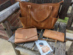 Elevate Leather Bag, Purse, and Wallet Set