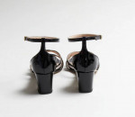 Luxurious Black Strappy Sandal