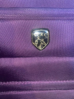 TPRC Purple Carry On Size 4 Wheel Spinner Luggage Travel Bag Suitcase