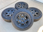 (4) Jeep Gladiator wheels and tires like new