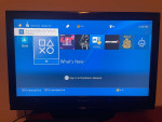 PS4 1TB Slim Black Console - Tested Works!